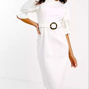 ASOS Belted Denim Dress